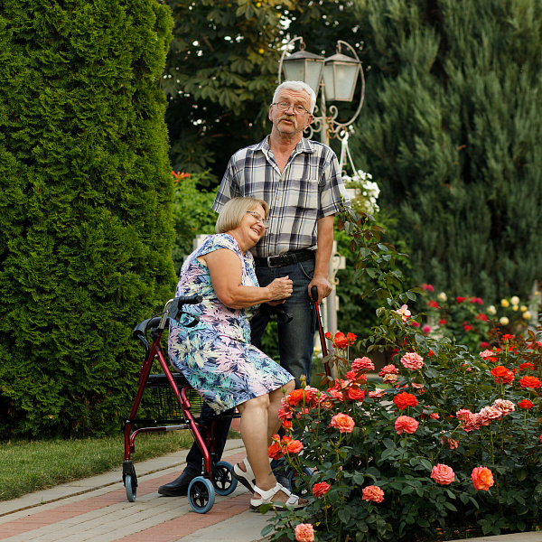 огород пожилые